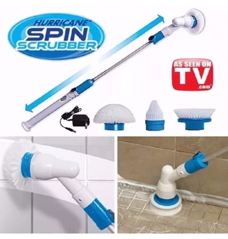 Valymo prietaisas "Hurricane Spin Scrubber" Valymo prietaisas "Hurricane Spin Scrubber"