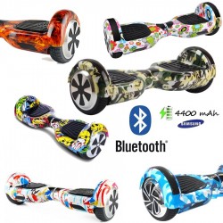 Modernus elektrinis riedis su Bluetooth