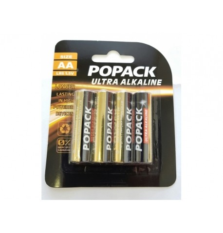 Elementai AA ultra alkaline POPPack Elementai AA ultra alkaline POPPack