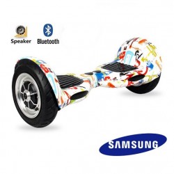 Riedis Dideliais pripučiamais ratais Smart BALANCE Graffiti