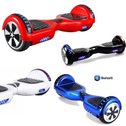 Elektrinis riedis su Bluetooth ir LED