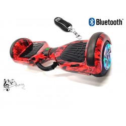 RIEDIS X6BT - RED FLAME - SU NAKINIELĖ - LED PLIUS