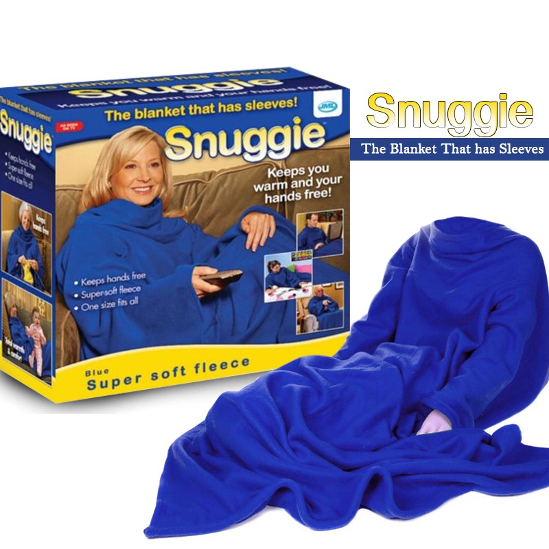 Pledas su rankovėmis Snuggie Pledas su rankovėmis Snuggie