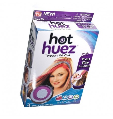 Spalvų plaukų dažymo kreidas HOT HUEZ Spalvų plaukų dažymo kreidas HOT HUEZ