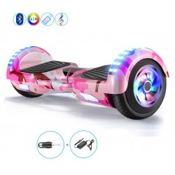 2019M. SELF BALANCING riedis su rankenėle - PINK CAMOUFLAGE