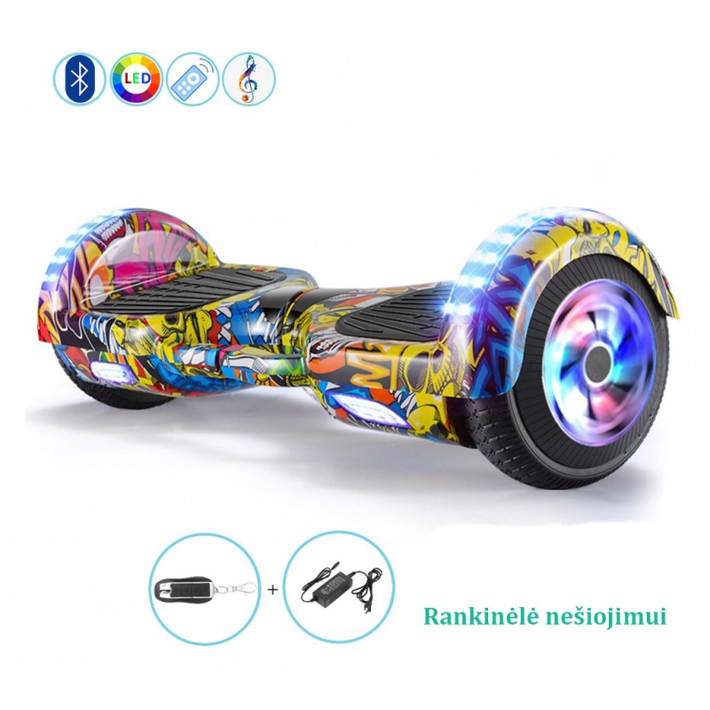2019M. SELF BALANCING riedis su rankenėle - DANCE 2019M. SELF BALANCING riedis su rankenėle - DANCE