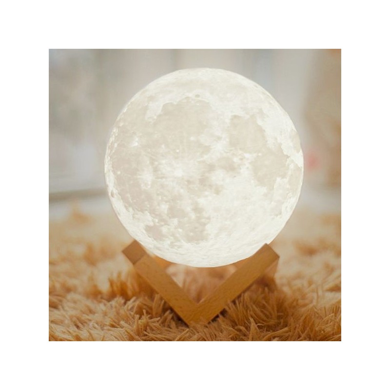 Mėnulio formos pastatoma LED lempa -L- Mėnulio formos pastatoma LED lempa -L-