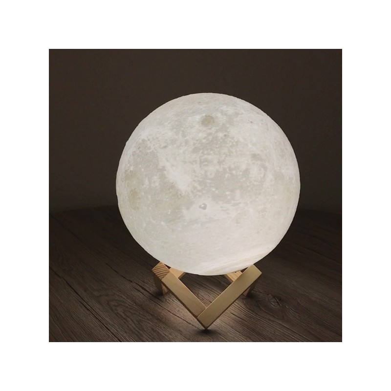 Mėnulio formos pastatoma LED lempa -XL- Mėnulio formos pastatoma LED lempa -XL-
