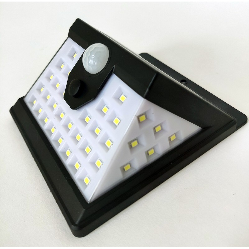Saulės baterijos LED šviestuvas su judesio davikliu 40 SMD Saulės baterijos LED šviestuvas su judesio davikliu 40 SMD
