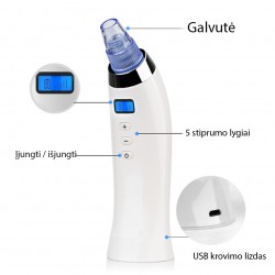 Vakuuminis veido valymo prietaisas DIAMOND DERMABRASION