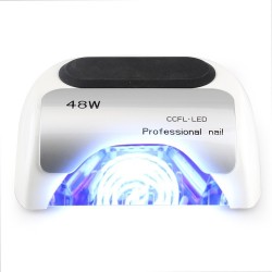 Hibridinė UV-LED 48W gelinio lakavimo lempa (CCFL+LED)