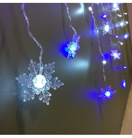 LED užuolaida su snaigėmis 1,2 m. LED užuolaida su snaigėmis 1,2 m.