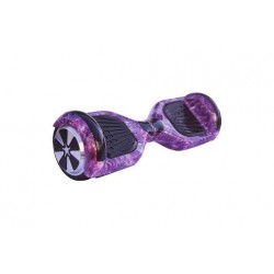 Modernus elektrinis riedis su Bluetooth - Galaxy Purple